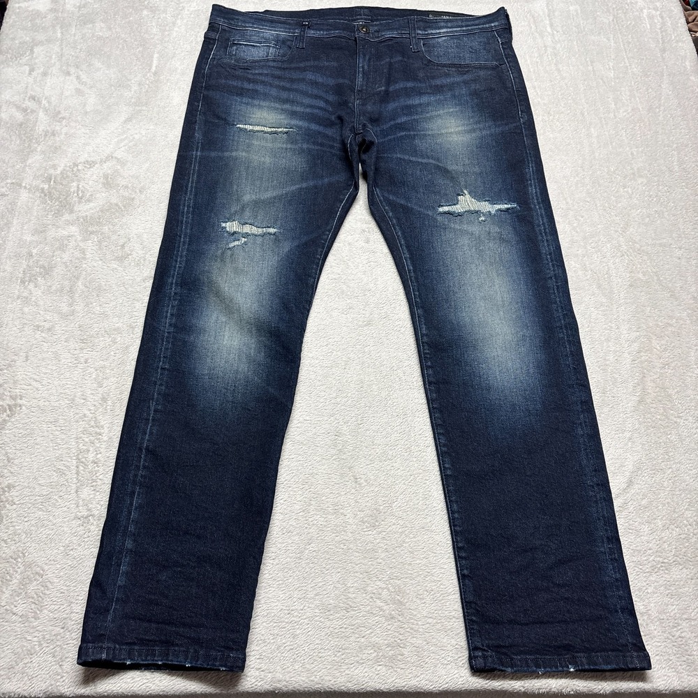 Armani Exchange A|X J13 Mens Slim Fit Dark Blue Stretch Cotton Jeans 38 (41x32)